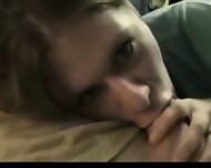 American MILF Gives An Amazing Blowjob