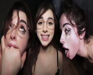 Cum – Busty Whore Licks The Floor