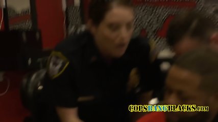 Barbershop Gets Some Action When The Police Fucks A Criminal
