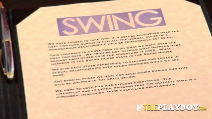 New Couples Signed Contracts To Get In Their First Swinger Experience At The Swinger Mansion.