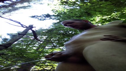 Amateur Guy Jim Pissing In The Woods