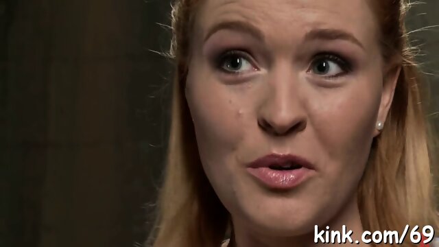 Struggling girl overpowered