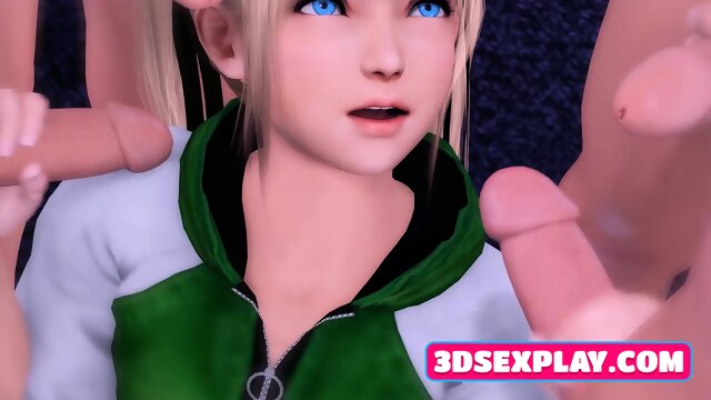 Hot Characters with Big Bubble Ass is Used as a Sex Slaves