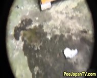 Asian Pee Slut Urinates