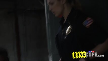 Big Booty MILF Officer Loves To Be Pounded Hard By Huge Black Cocks!
