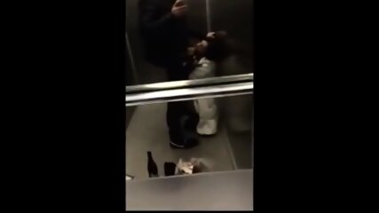 Elevator Blowjob