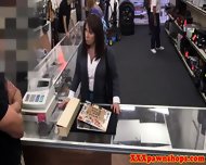 Bigass Pawnshop Milf Selling More Than Cards