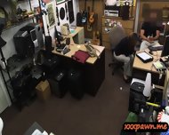 Desperate Wife Gets Banged In The Pawnshop For Money