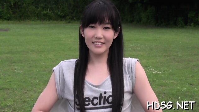 Salacious nipponese Yui Kasugano vibrator her tight gash