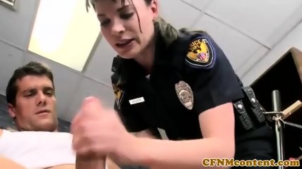 Police Femdom Milfs In Group Tugging