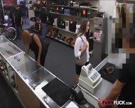 Huge Ass Babe Sells Her Stuff And Pounded At The Pawnshop