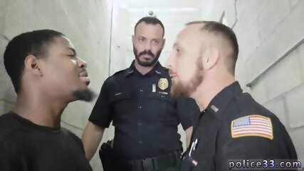 Gay Sexshow Dick Fucking The White Officer With Some Chocolate Dick