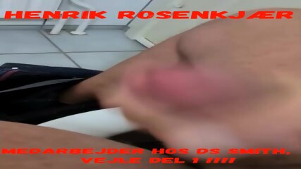 Lækket Video Af Henrik Rosenkjær, Der Onanerer Efter Arbejde