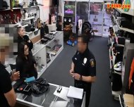 Couple Girls Try To Steal And Get Fucked At The Pawnshop