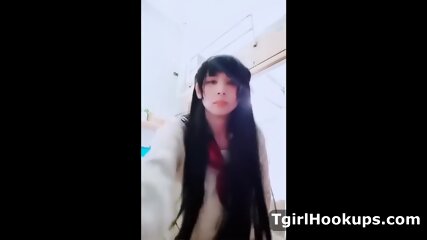 Asian Ladyboy Schoolgirl Good Degrees Her Teacher Fuck