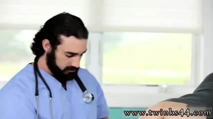Hairy Chested Men Nude Gay Doctors' Double Dose