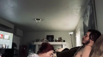 Tattooed Couple Fucks And The Girls Gets A Nice Creampie