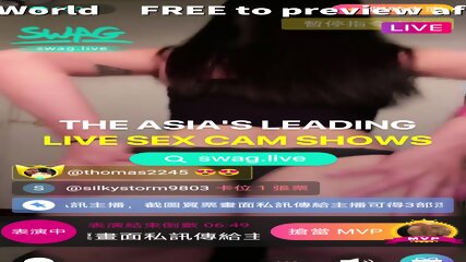 Asian Slim Lady Naked Solo Performance | Swag.live/u/annachioe