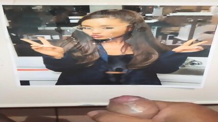 Ariana Grande Cum Tribute ( Huge Load)