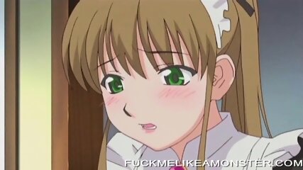 Anime Maid Masturbates And Gets Wet