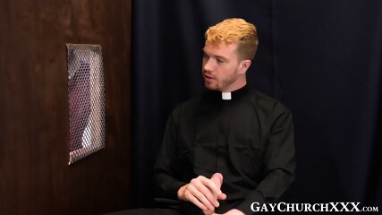 Sinful Twink Bareback Drilled By Priest In Confession Booth