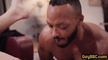 Dirty Black Gay Fucked In Anal Hole By Perverted Fucker