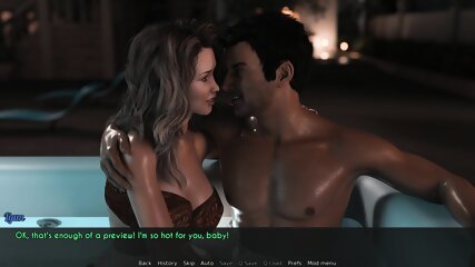 [GMPL] A Wife And StepMother - Hot Scenes - Relax In Jacuzzi Part 15 Developer Patreon 