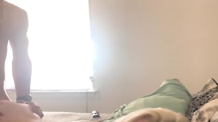 HUGE CUMSHOT ON PUSSY For My Petite French Girlfriend - BadCuteGirl - Homemade Video - Natural Tits Slim Babe Has Passionate Sex Wearing Nothing But Yellow Socks