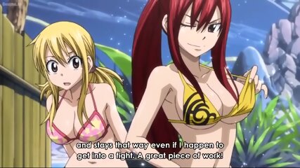 Erza Scarlet (from Fairy Tail) FanService Compilation