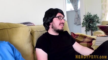Brit Tricked Into Blowjob On Yorkshire Nerd