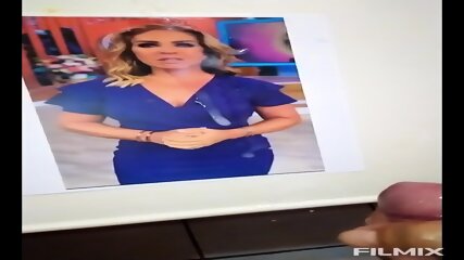 Tribute Cum Sexy MILF (tv Host Mexican)