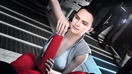 Rey Showing Her Dark Side