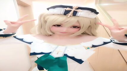 Nagisa魔物喵 Masturbation In Cosplay 5-1