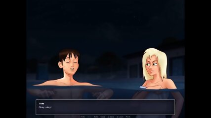 Summertime Saga Hot Sexy Blonde Girl From The Pool-Ep 24