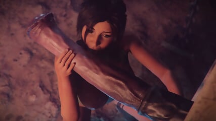 Lara Croft Disfruta De Una Enorme Polla