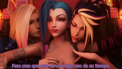 Queen Jinx And Her Lesbian Harem