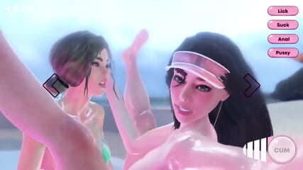 3D Futa Summer Pussyfucking, Anal Sex, Facial Cumshot, Animated, Futanari, Pool, Cum On Face